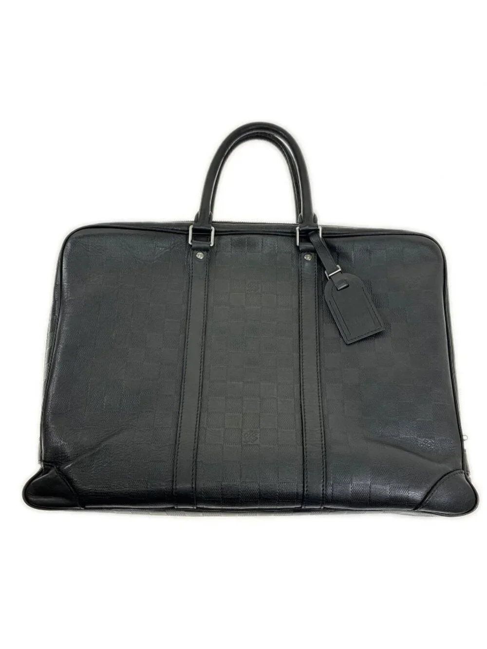 Louis Vuitton Damier Infini Porte Documan Voyage Black Handbag